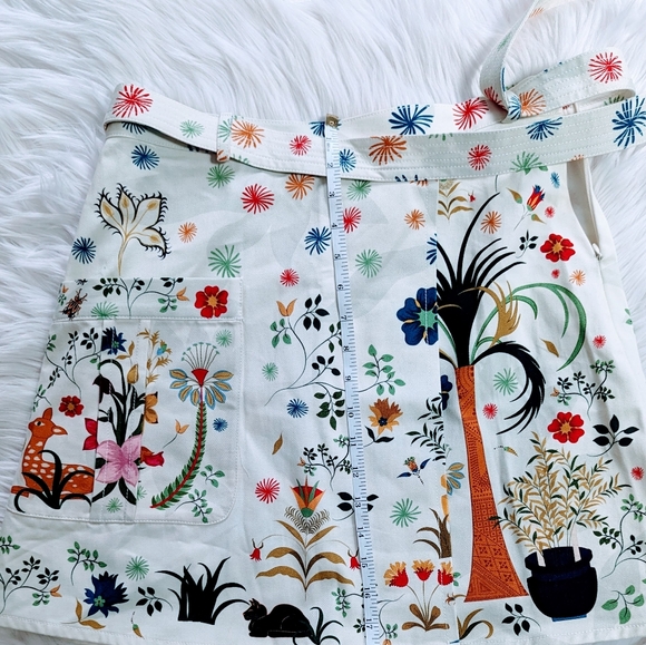 (SOLD)Rare. The KIT cargo skirt Palampore NEW Large - Picture 7 of 14